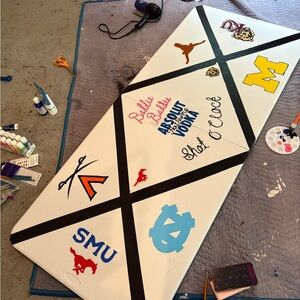Custom Painted Beer Pong Table